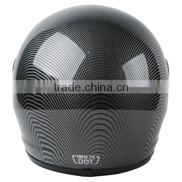 Motorcycle DOT CARBON FIBER FULL FACE MOTORCYCLE SCOOTER STREET SPORT BIKE HELMET S M L XL