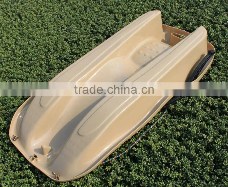 CE Approved Kids Plastic Ski sled snowsledge Plastic Sand Dune Sled
