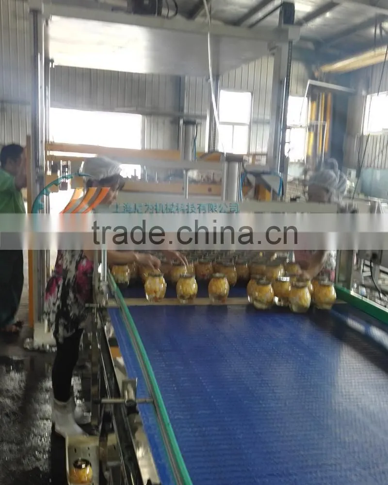 Automatic Tin Metal Can Electric Stacker Palletizer Machine