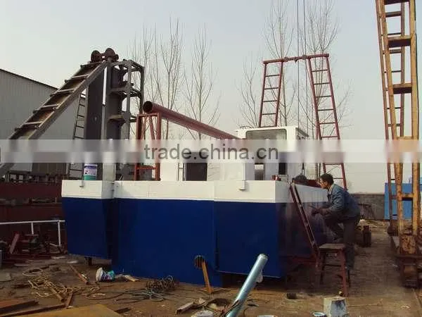 river sand dredging boat In accordance with the international boat building standard