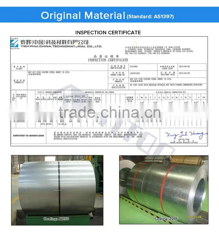 Galvanized Steel Framework for Building