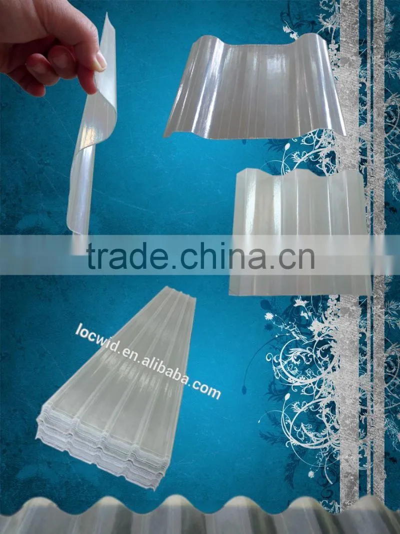 FRP (Fiber Reinforced Plastic) building material for roofing