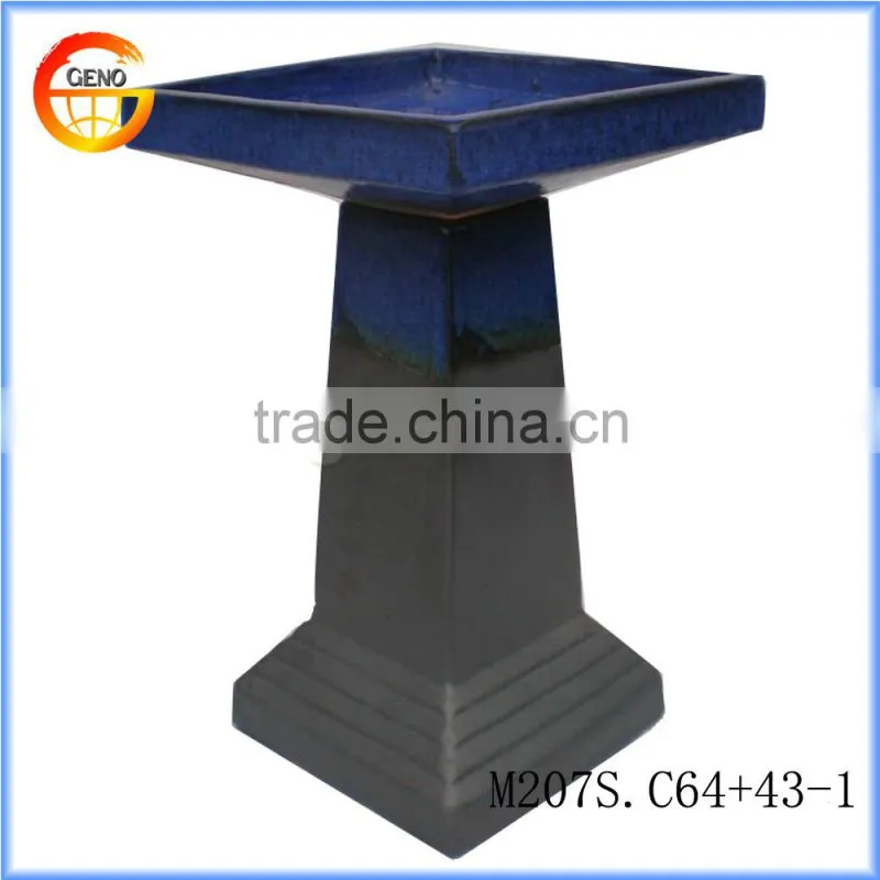 garden decor bird feeder cheap concrete bird bath