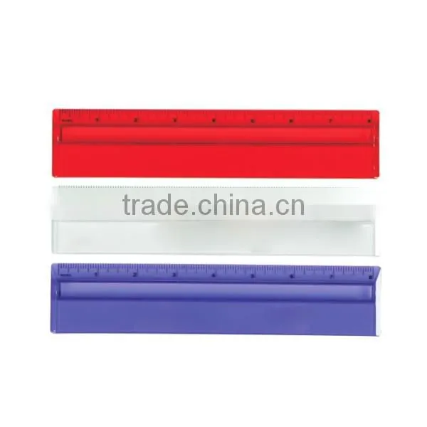 Custom plastic measuring ruler