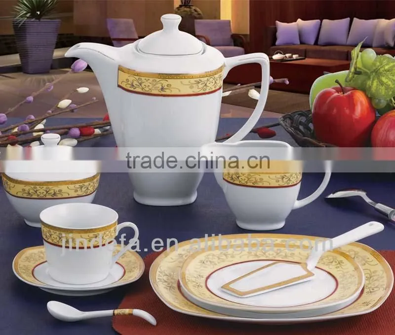 crockery porcelain tea set