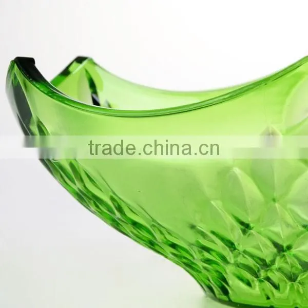 unique large salad bowls colored glass fruit bowls