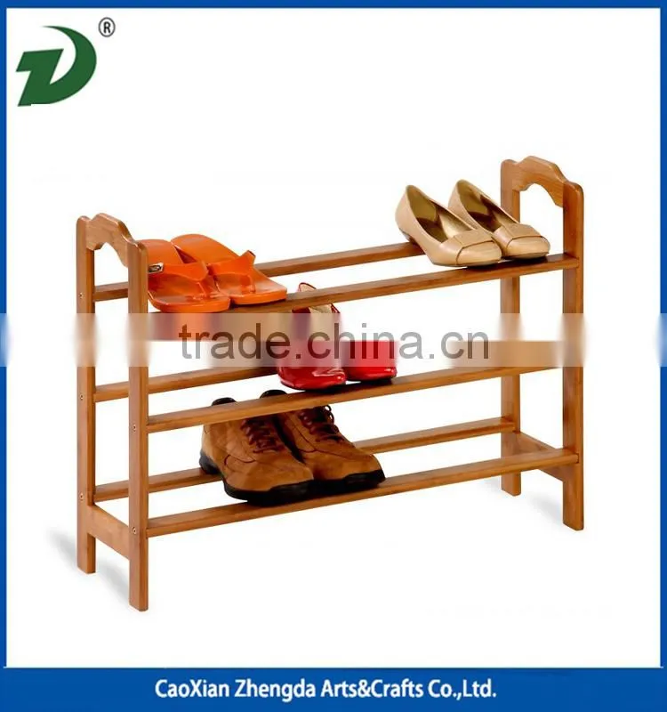 Bamboo shoe rack