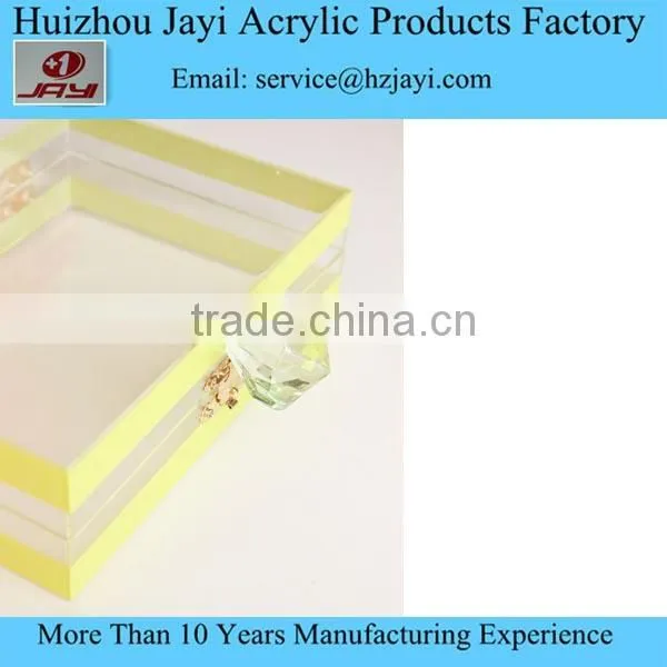 Jayi acrylic Fatory Acrylic clear lucite beautiful young women ladies shoulder handbag sale