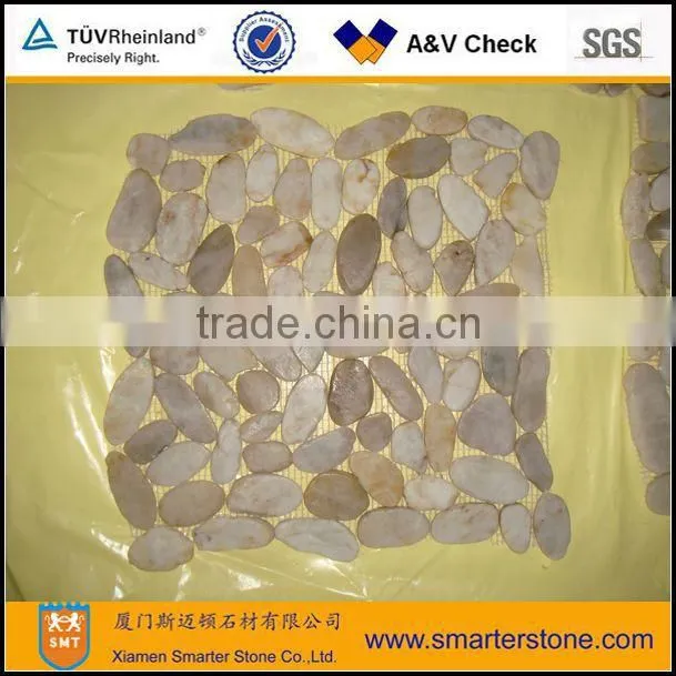 Beige River Pebbles Mosaics