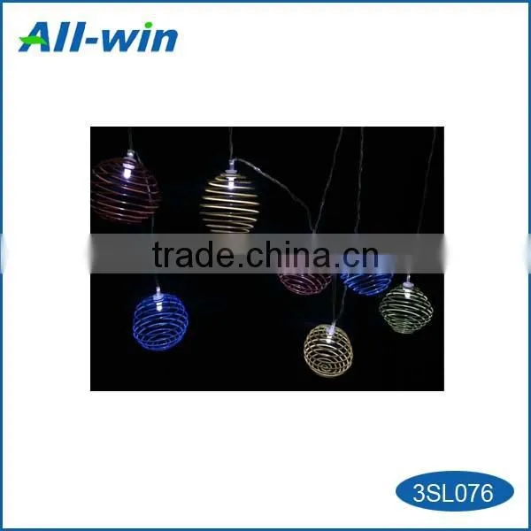 lantern-shaped white LED light with solar panel, beautiful solar light with ON/OFF