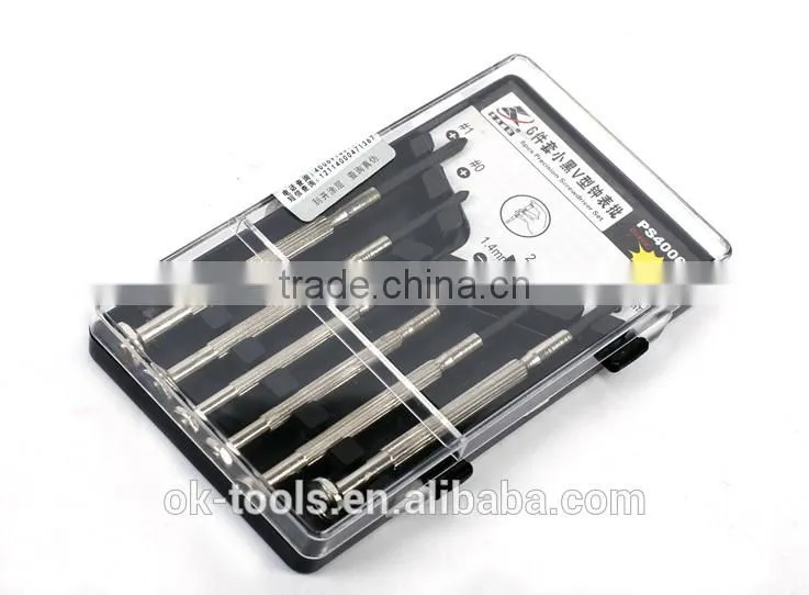 Ok-Tools manufacturer Square 6pcs precision screwdriver set