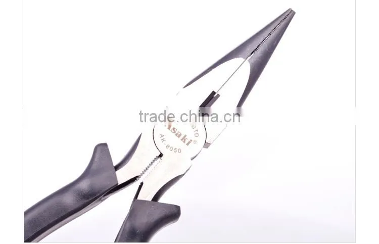 AK-8048 High quality Carbon steel Long nose Pliers