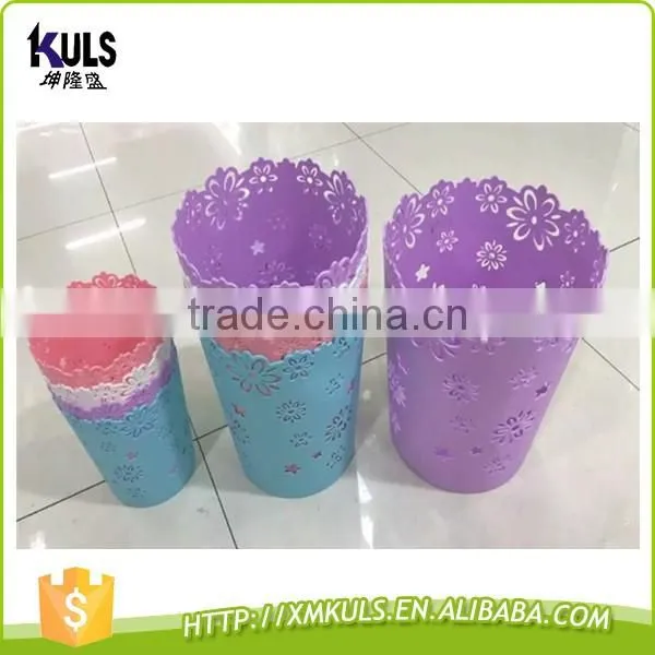 European Style dustbin rubbish variety sizes palstic trash can