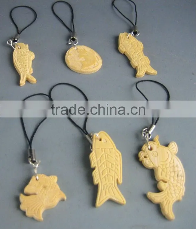 bamboo keyring