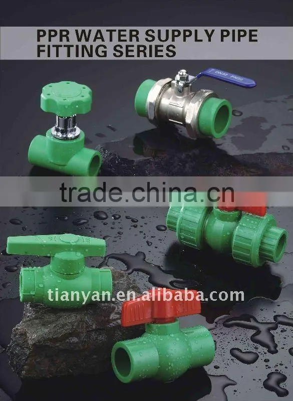 EXCELLENT PPR PIPES and FITTINGS FOR HOT WATER SUPPLY