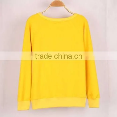 6 Colors Fluorescence Letter Print Hoodies Women Loose Sweatshirts Tracksuits