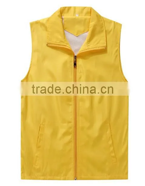 100% Cotton Volunteers Logo Embroideried 2016 Vest