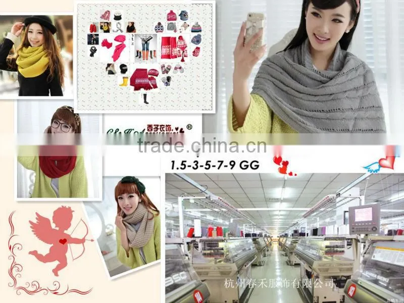 computer machine and hand made red lovely girl's fashion cute children knitted hats factory