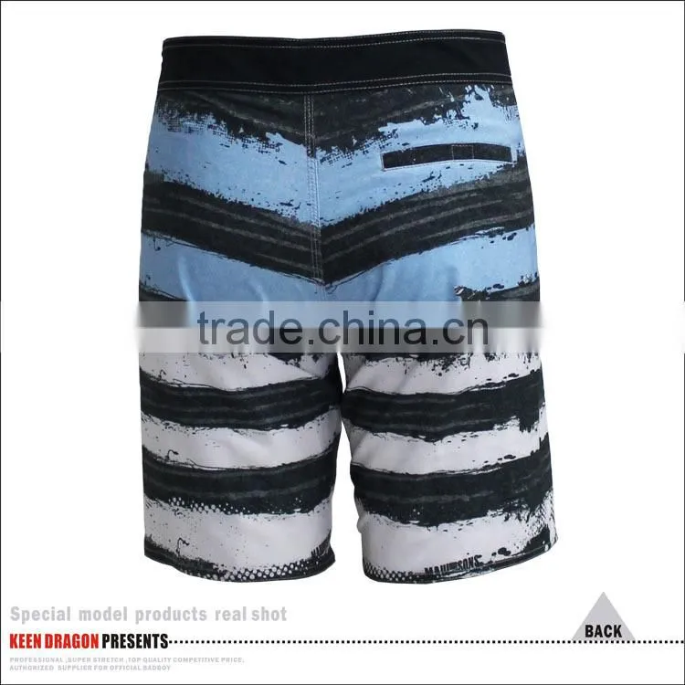 Boardshorts Bali Stripe Mens Swimwear 100% Polyester Shorts