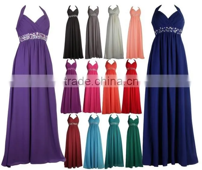 Formal Chiffon Evening Formal Party Prom Dress Bridesmaid Cocktail Dresses