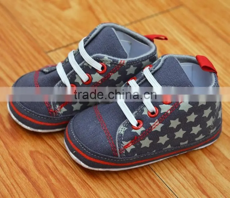 All star printed baby boys' casual sport prewalker