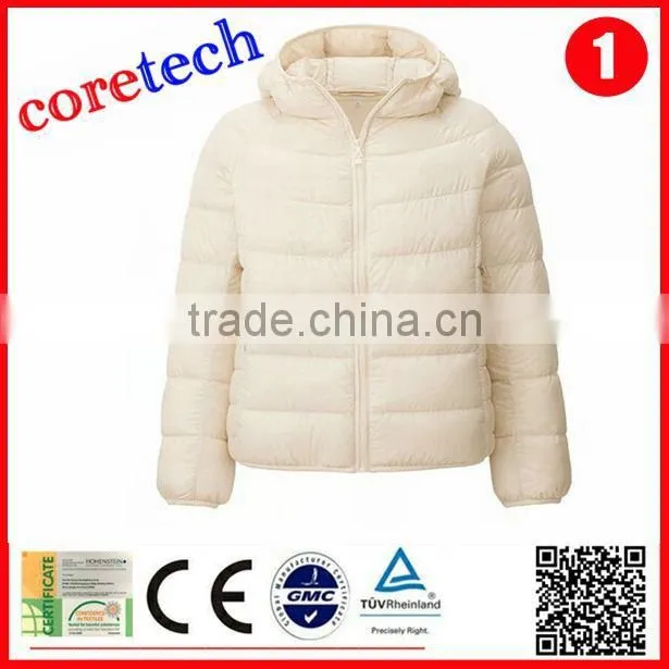 warm Hot sale women down jacket factory