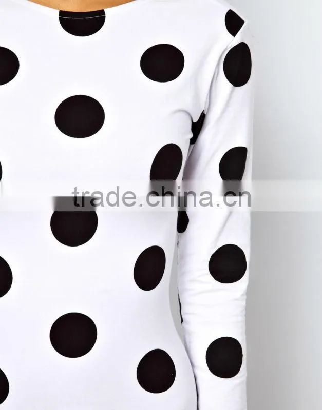 polka dot dress