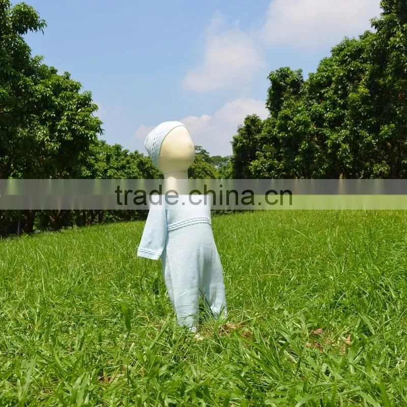 Long Sleeve Knitted Baby Boy Romper Sweater With Hat