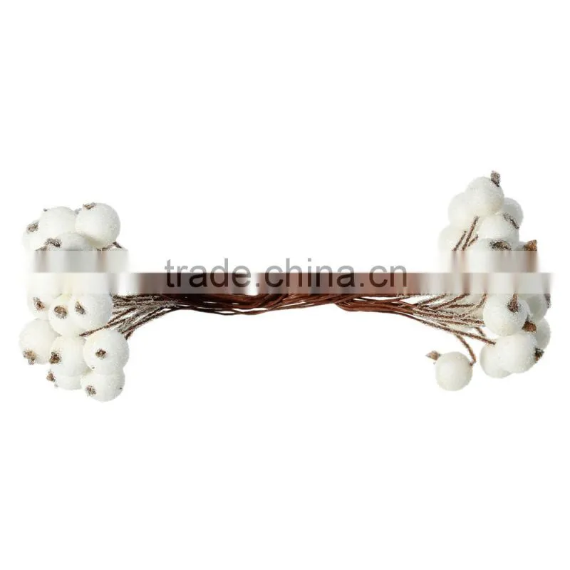 Wholesale Millinery White Foam Artificial Craft Flower Stamen