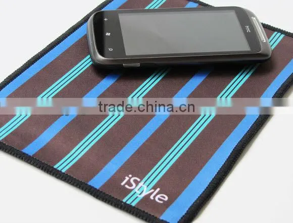 Microfibr printed ipad cleaning cloth