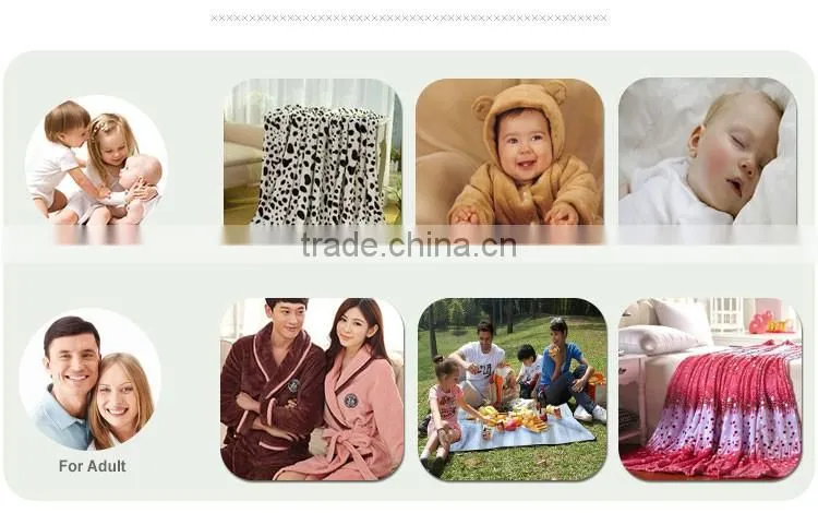 Embroidered Polar Fleece Wholesale Bathrobe With Low Price