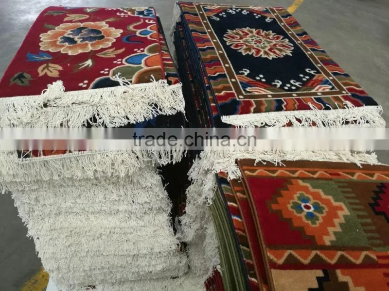 Wilton Moslem rug mosque prayer carpet