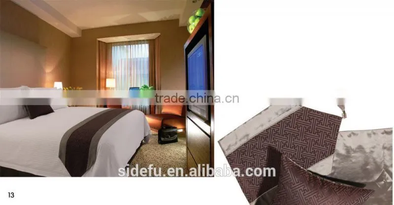 Factory Manufactural Wholesale Design Decorative High Quality Hotel King Size Bed Runner