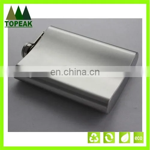 8 oz Men's Stainless Steel Hip Flask Wine Pot Flagon Outdoor Travel drink wine bottle Hip Flask