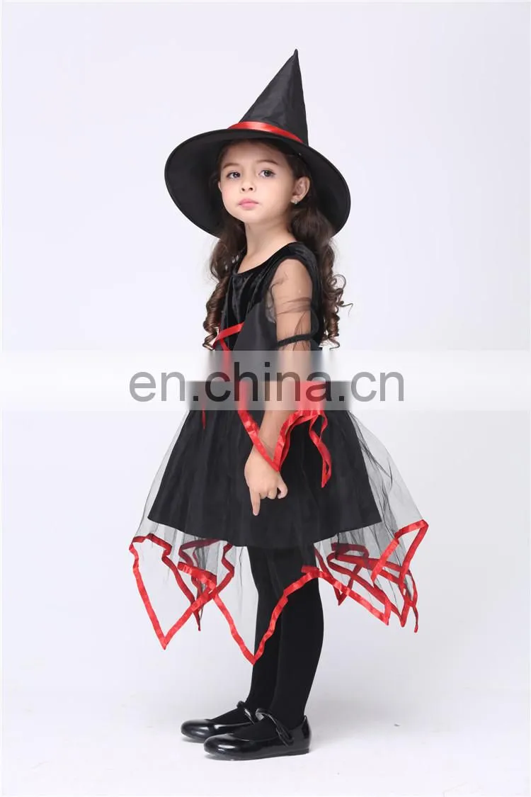 kid halloween witch fancy party costume
