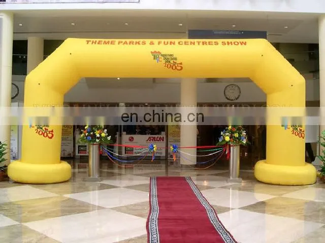 2017 inflatable christmas tree arch, giant decoration inflatable arch, advertising arch