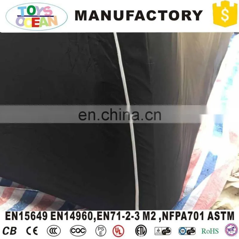 Black Dome Inflatable Advertising Tent, Gaint Inflatable Dome Tent For Sale