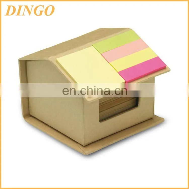 house shaped memo note book