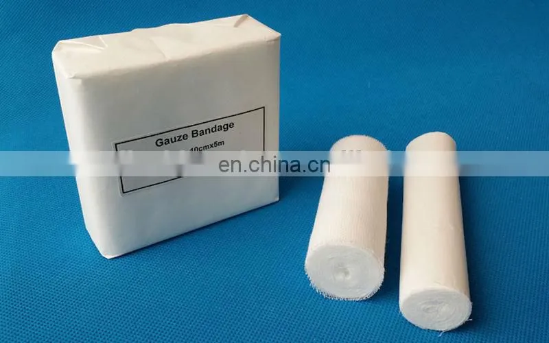 High quality medical cotton gauze bandage