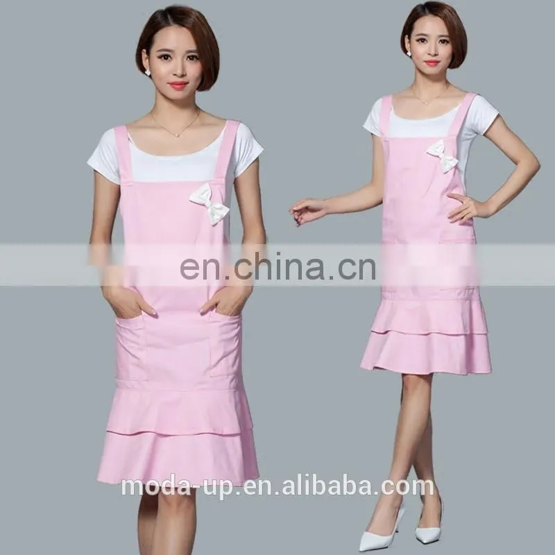 polyester kitchen apron with custom logo high quality manufacturer from China