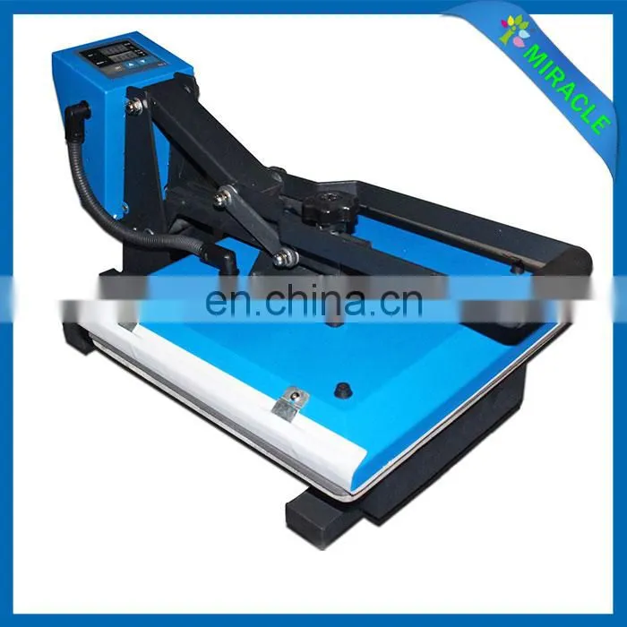 CE approved T-shirt sublimation manual heat press machine