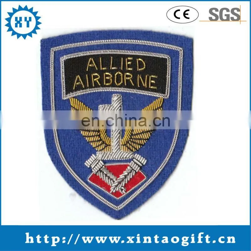 Supreme army embroidery patches badges of china factory