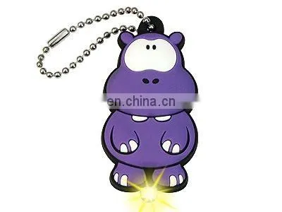 rubbered key cover with LED