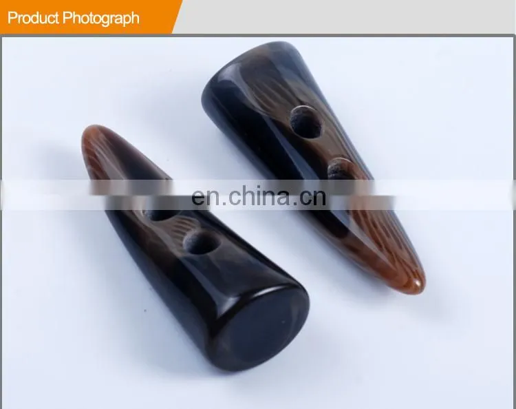 Horn Toggle Button Imitation Horn Button For Coats BP40518