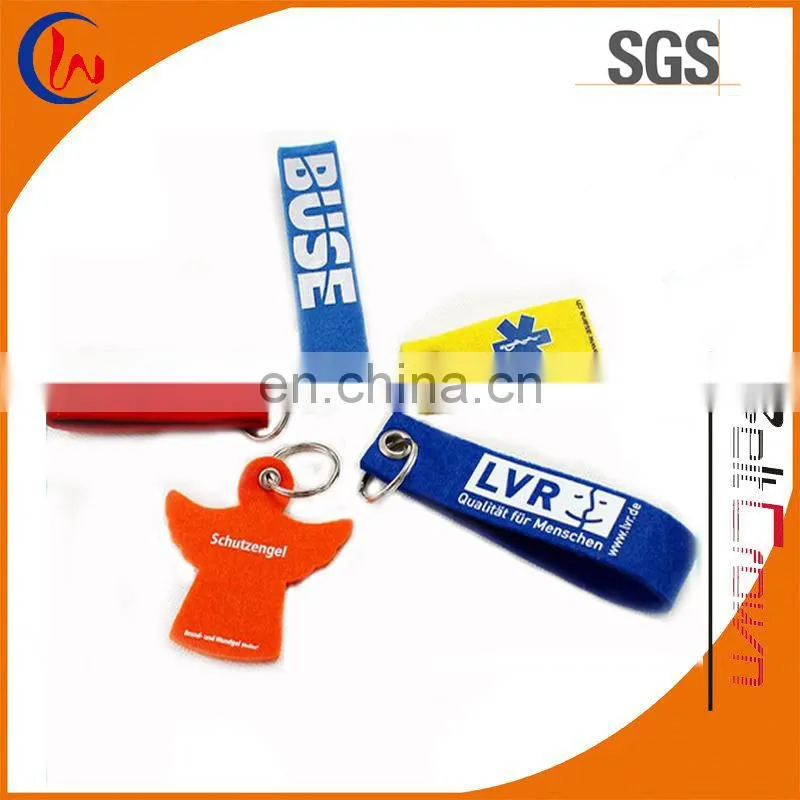 Hot Selling Cute Felt Keychain Strap