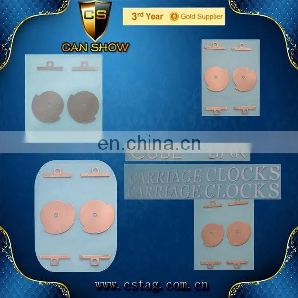 Silver metal sticker LOGO