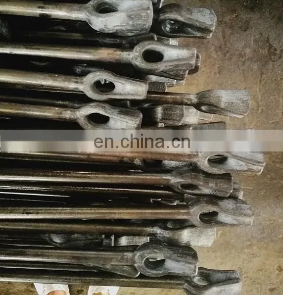 galvanized power line fitting pole straight eye bolts