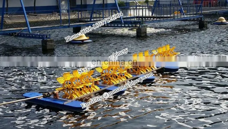Competitive price Paddlewheel aerators are widely used in fish shrimp farmers