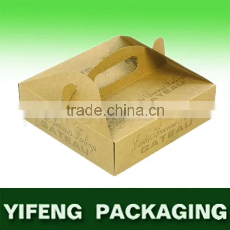 Popular Kraft Paper Pizza Food Packaging