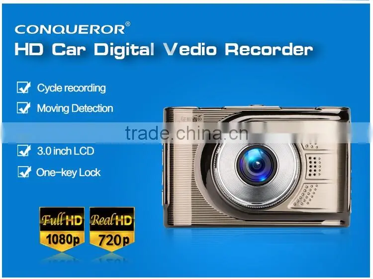 CVR-168H FULL HD car black box DVR and mini dash cam G-Sensor Car Camera
